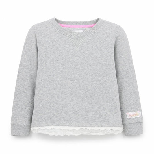 H&M Girls Grey   Pullover Jumper Size 9 Years