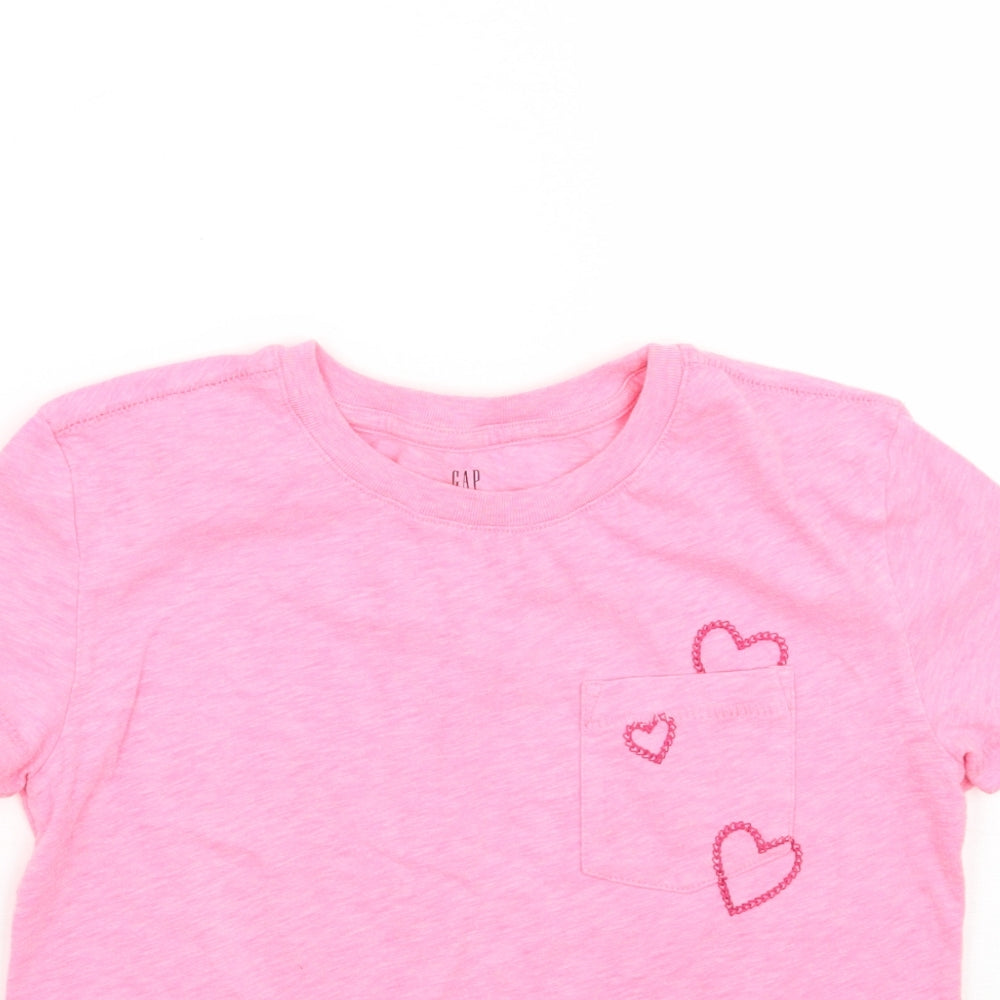 Gap Girls Pink   Basic T-Shirt Size M