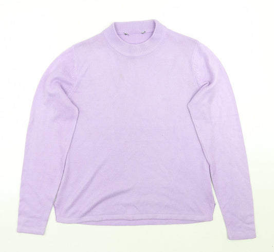 sarah hamilton Womens Purple   Pullover Jumper Size M