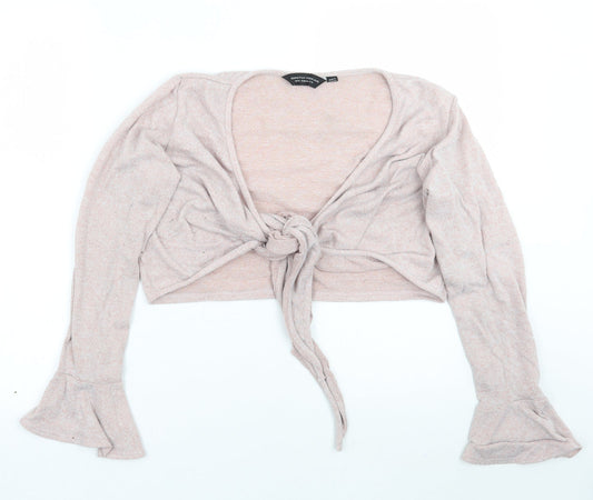 Dorothy Perkins Womens Purple   Cardigan Jumper Size 14