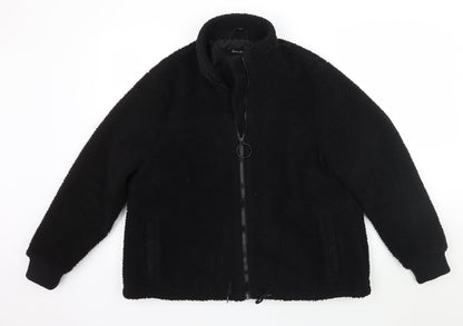 Simply Be Womens Black   Jacket Coat Size L