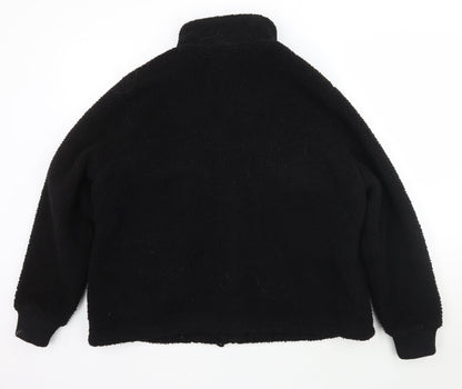Simply Be Womens Black   Jacket Coat Size L
