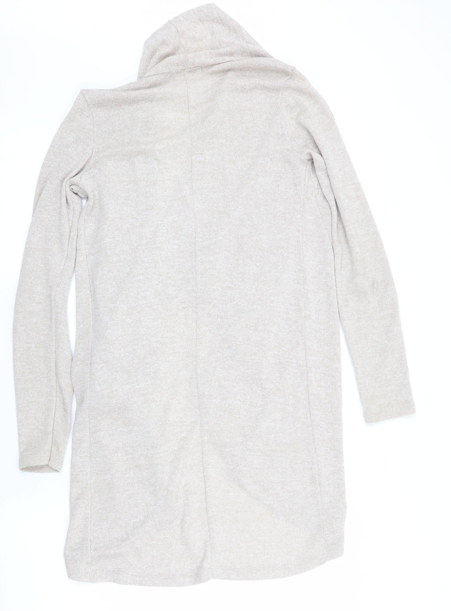 WAT G Womens Beige   Cardigan Jumper Size S  - Waterfall Cardigan