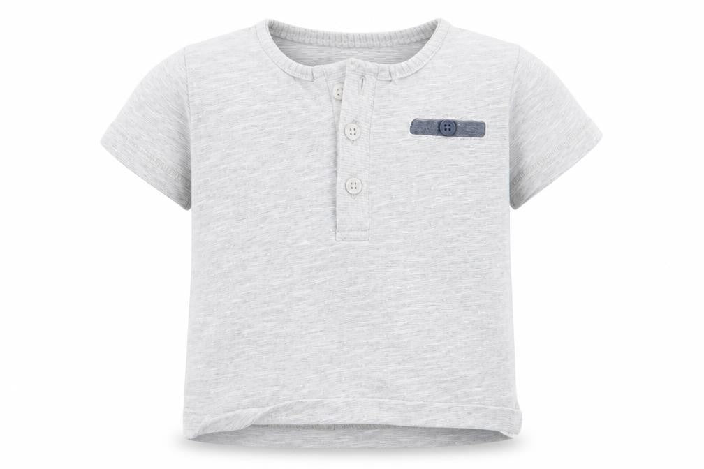 George Boys Grey   Basic T-Shirt Size 0-3 Months