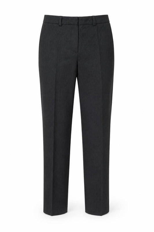 M&S  Womens Grey Animal Print  Trousers  Size 8 L26 in