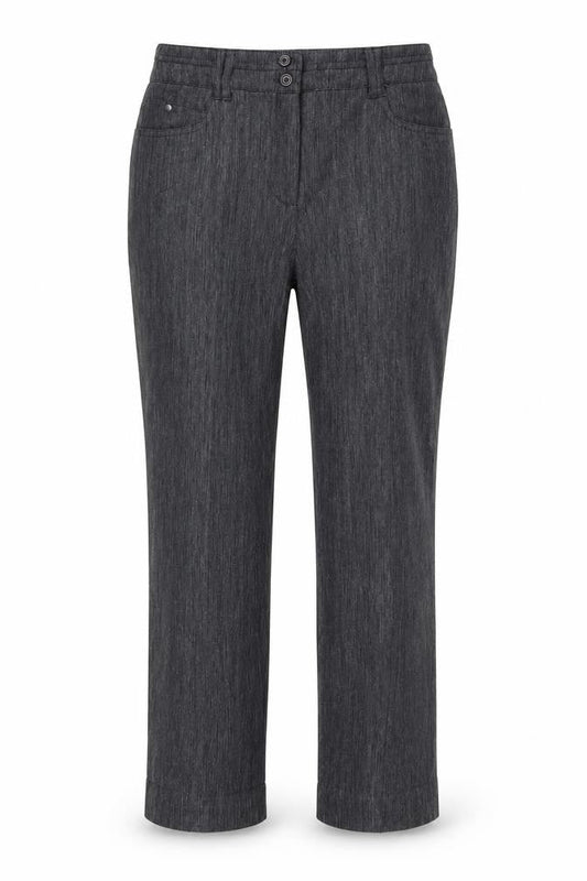 EWM Womens Grey   Dress Pants Trousers Size 12 L27 in