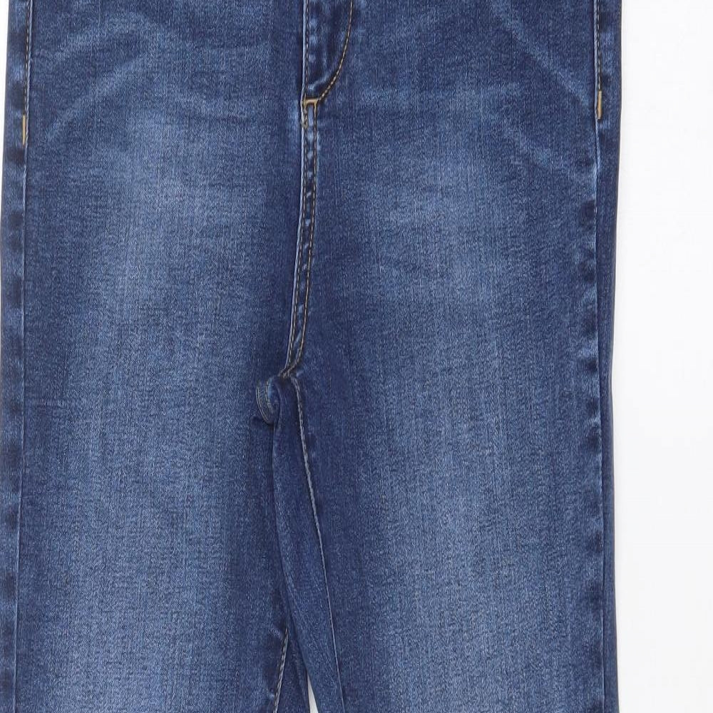 VERO MODA Womens Blue   Skinny Jeans Size 28 in L32 in