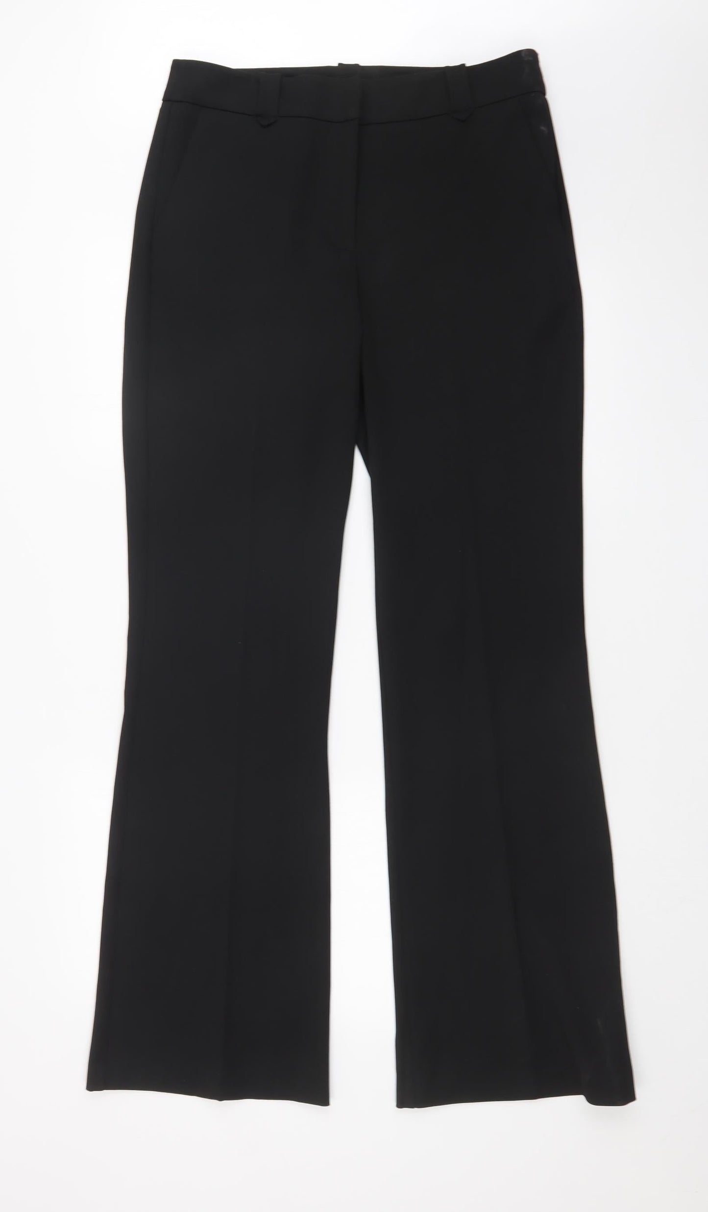 SALLY Womens Black   Trousers  Size 12 L32 in