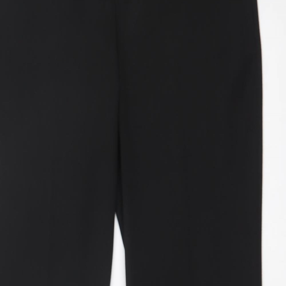 SALLY Womens Black   Trousers  Size 12 L32 in