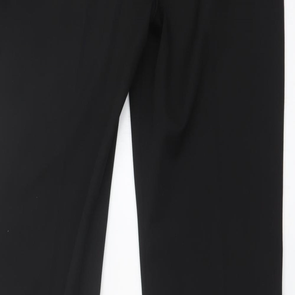 SALLY Womens Black   Trousers  Size 12 L32 in