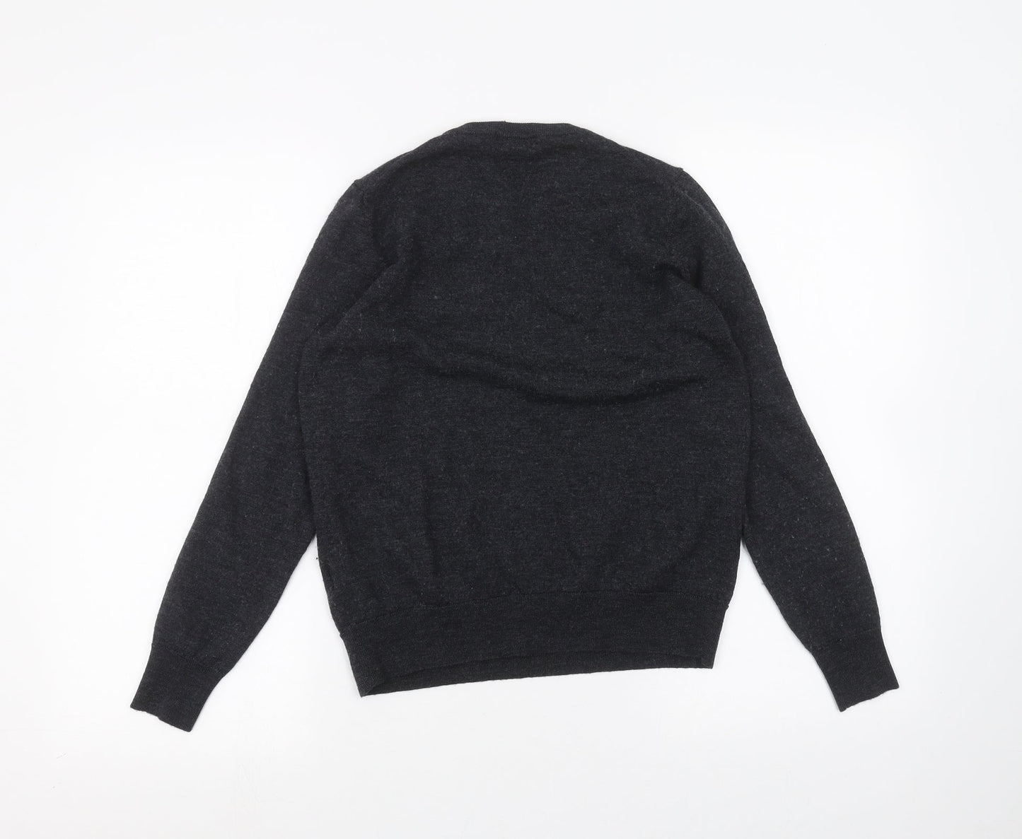 Uni Boys Black   Pullover Jumper Size L