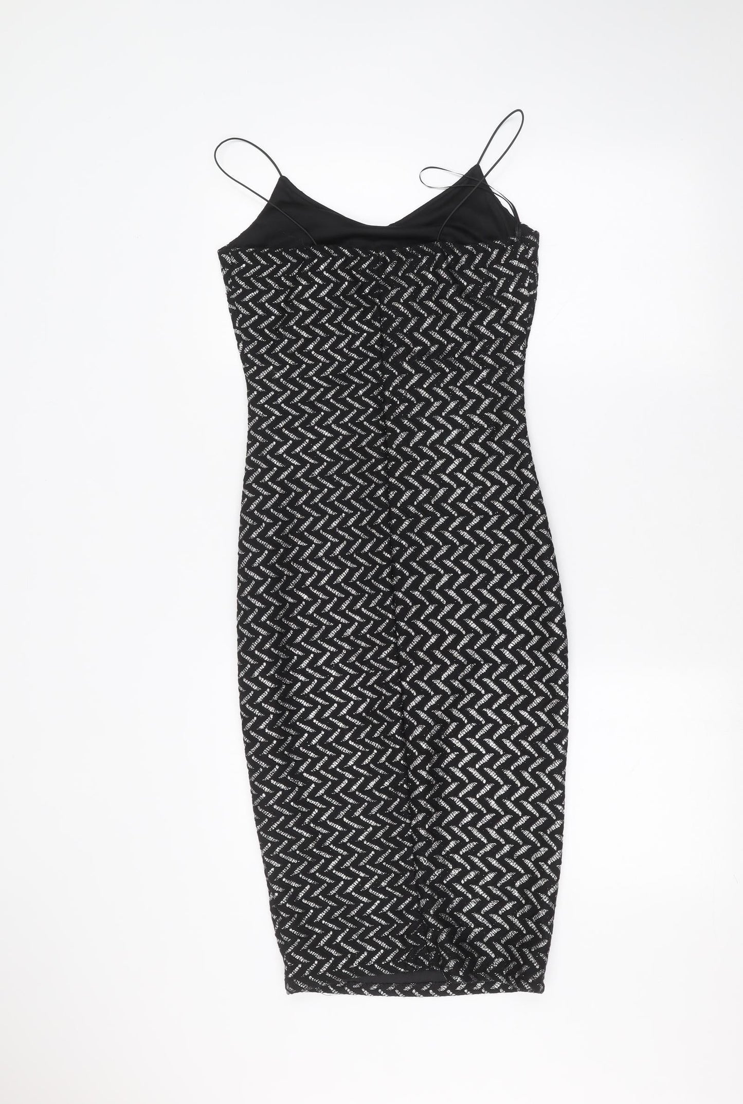 River Island Womens Black   Pencil Dress  Size 6