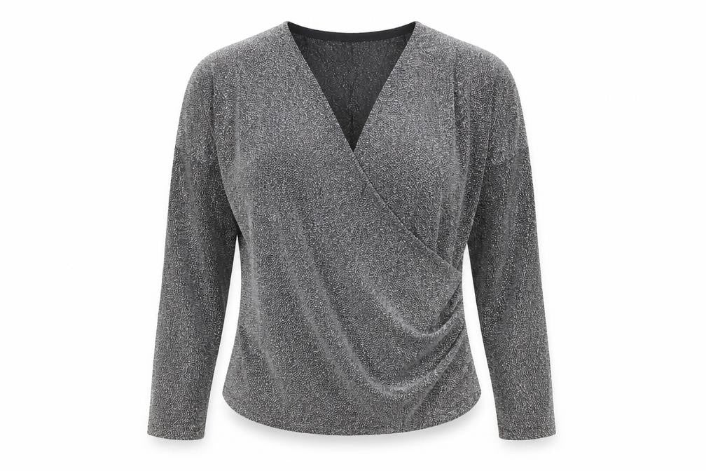 on line Womens Silver   Basic T-Shirt Size 12