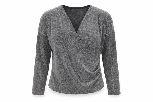 on line Womens Silver   Basic T-Shirt Size 12