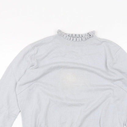 Oasis Womens Blue   Basic T-Shirt Size S