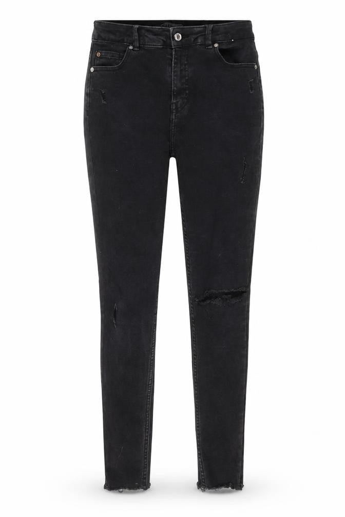 Denim & Co. Womens Black   Skinny Jeans Size 12 L28 in