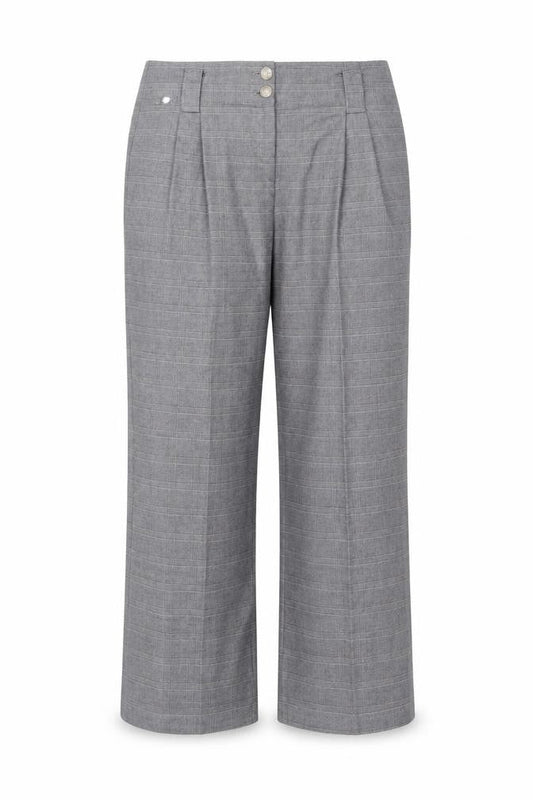 Per Una Womens Grey   Trousers  Size 14 L27 in