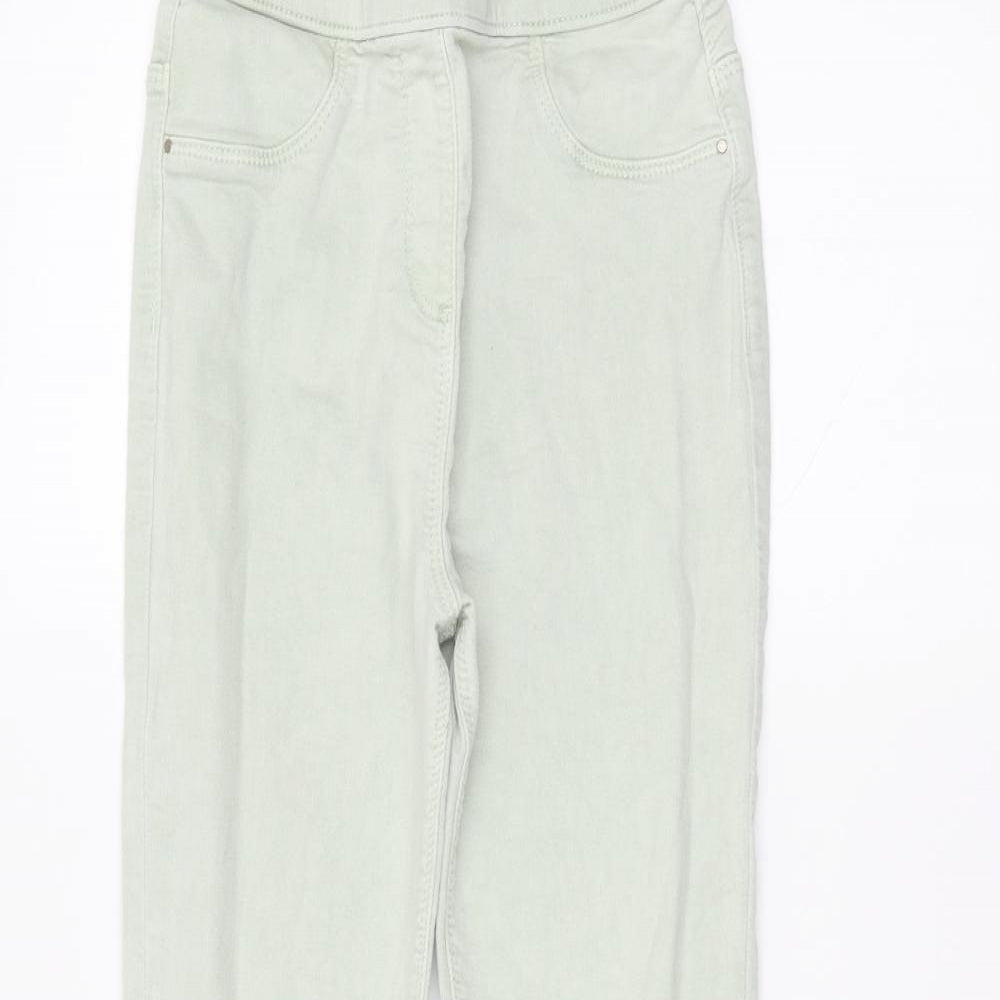 George Girls Green   Skinny Jeans Size 9-10 Years