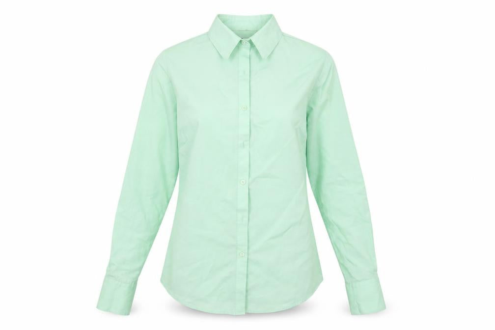 Premier Womens Green   Basic Button-Up Size 6