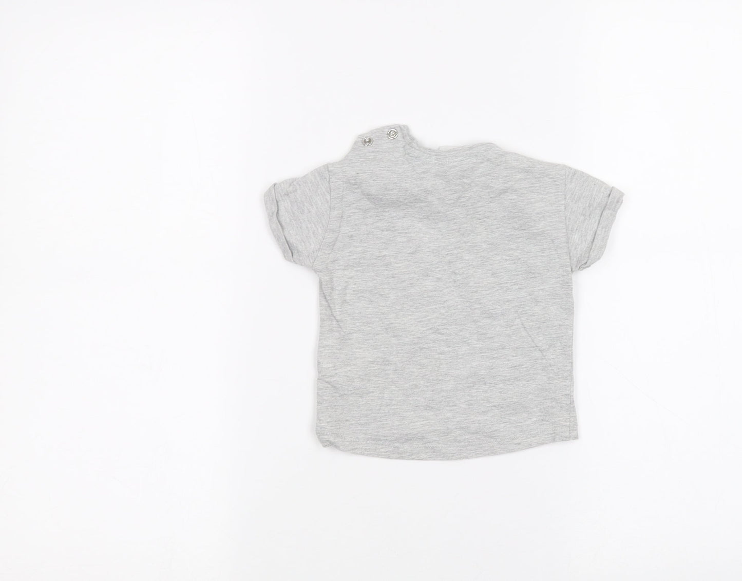 H&M Baby Grey   Basic T-Shirt Size 3-6 Months