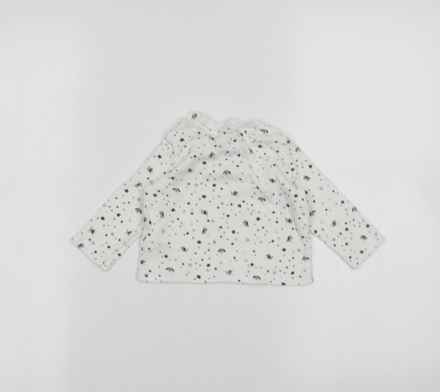 F&F Baby White   Basic T-Shirt Size 0-3 Months