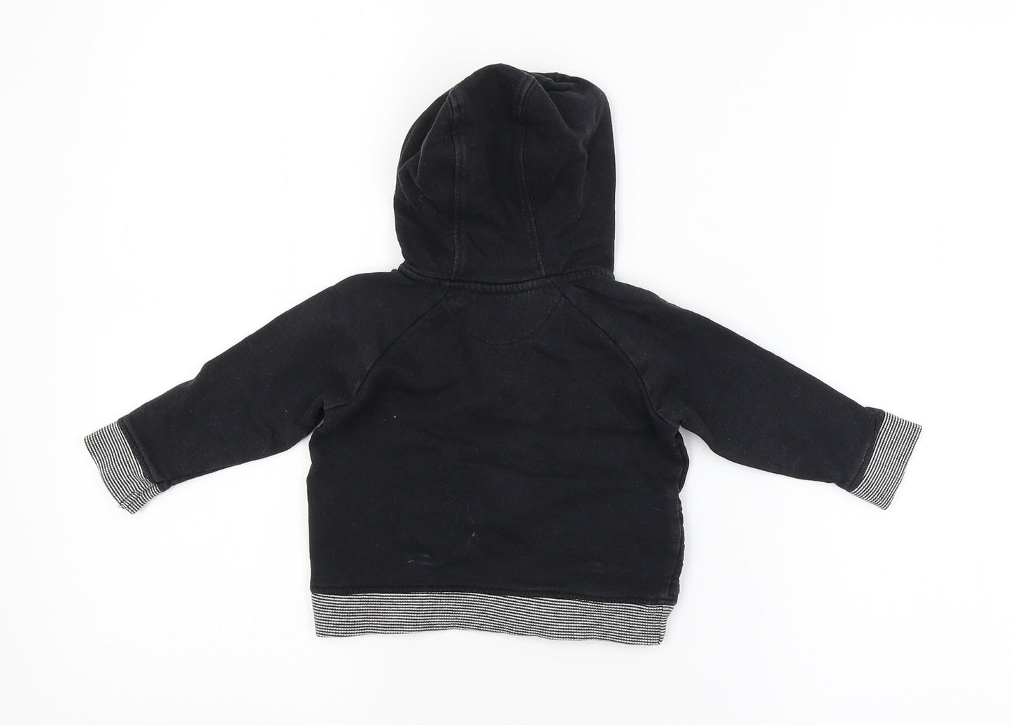 Nutmeg Baby Black   Basic Coat Coat Size 6-9 Months