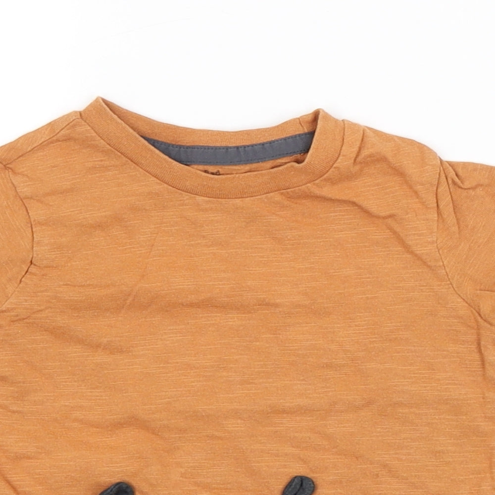F&F Baby Orange   Basic T-Shirt Size 12-18 Months