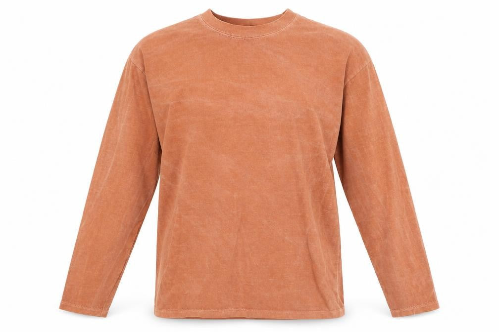 PRETTYLITTLETHING Mens Brown   Pullover Sweatshirt Size XS