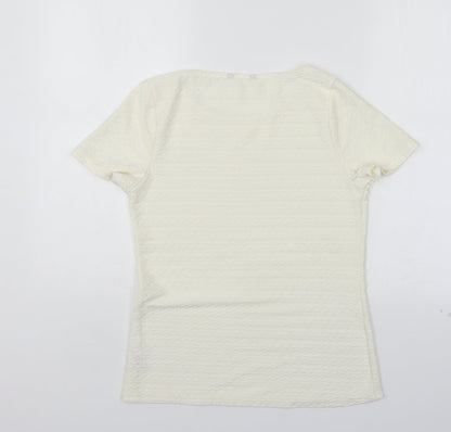 BHS Womens Ivory   Basic Blouse Size 8