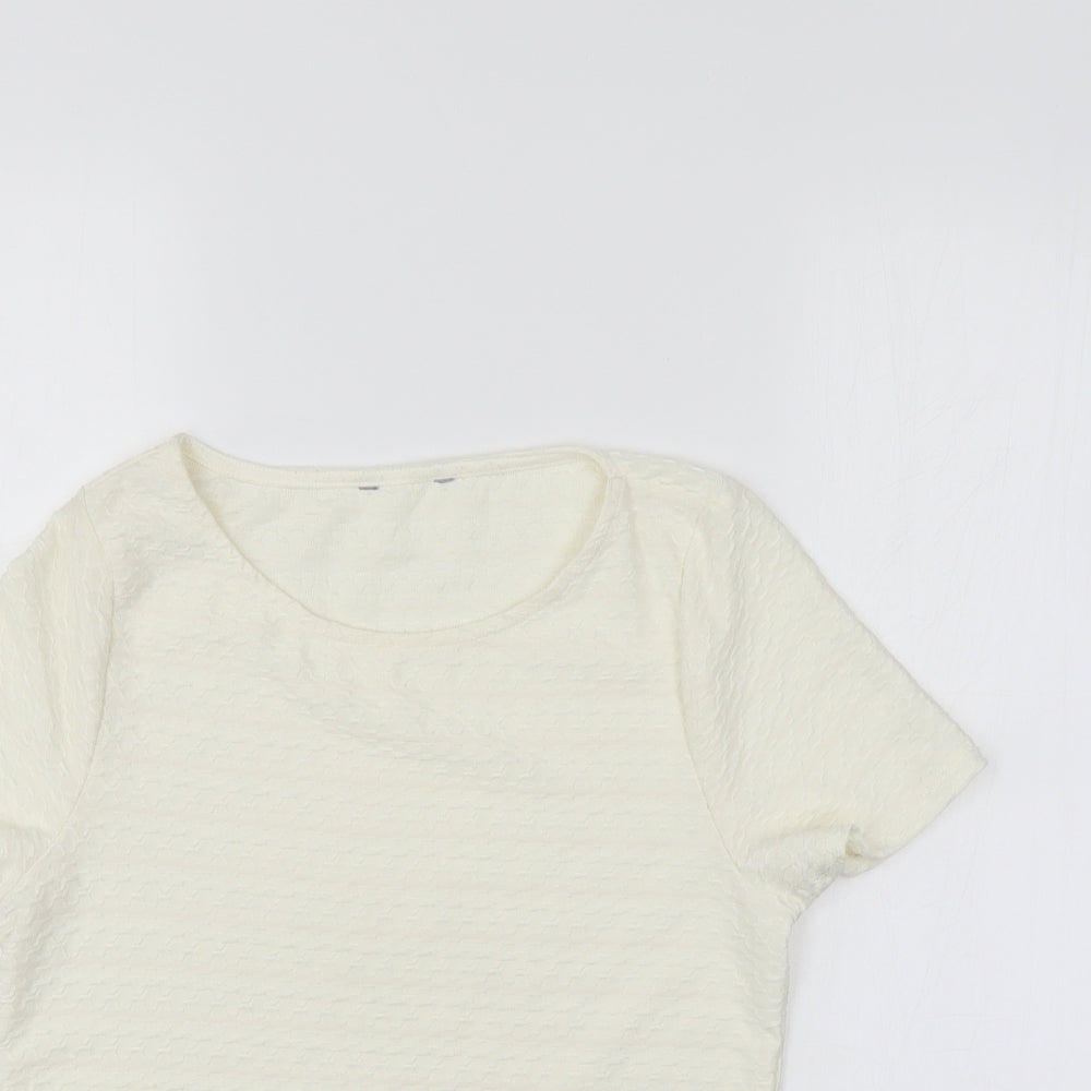 BHS Womens Ivory   Basic Blouse Size 8