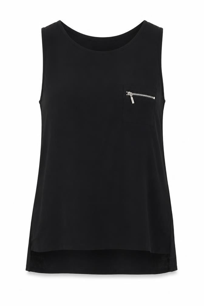 New Look Womens Black   Basic Blouse Size 8