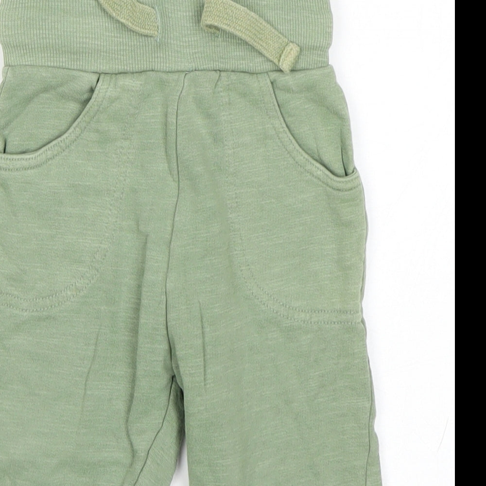 Matalan Baby Green   Sweatpants Trousers Size 9 Months
