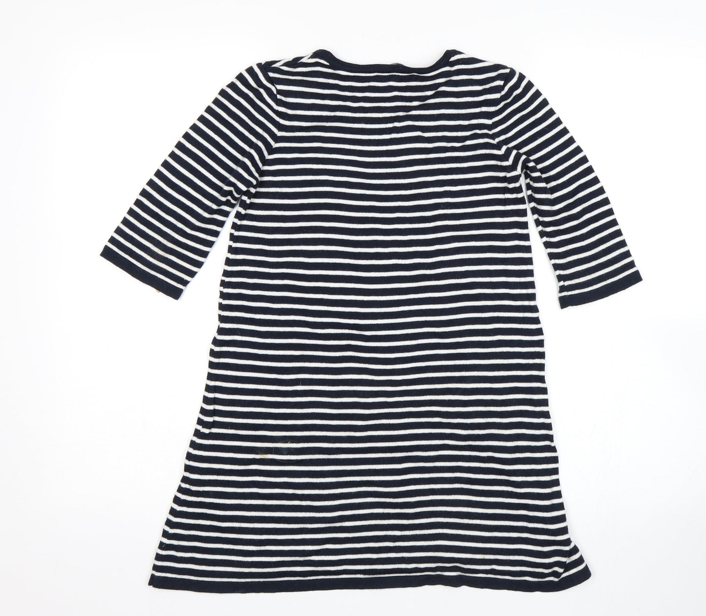 George Girls Multicoloured Striped  Jumper Dress  Size 7-8 Years
