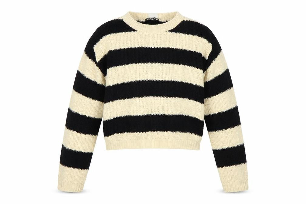 Kylie Girls Multicoloured Striped  Pullover Jumper Size 11-12 Years