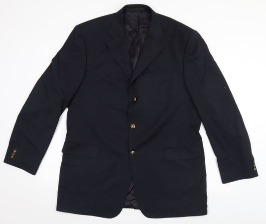 Marks and Spencer Mens Blue   Jacket Suit Jacket