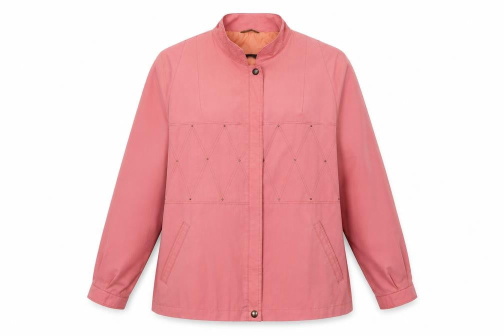 Dannimac Womens Pink   Overcoat Coat Size L