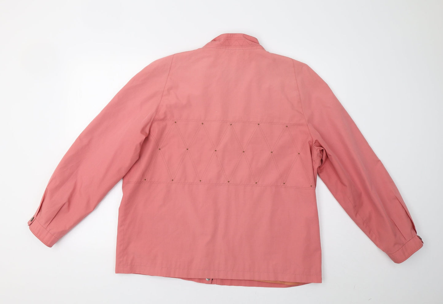 Dannimac Womens Pink   Overcoat Coat Size L