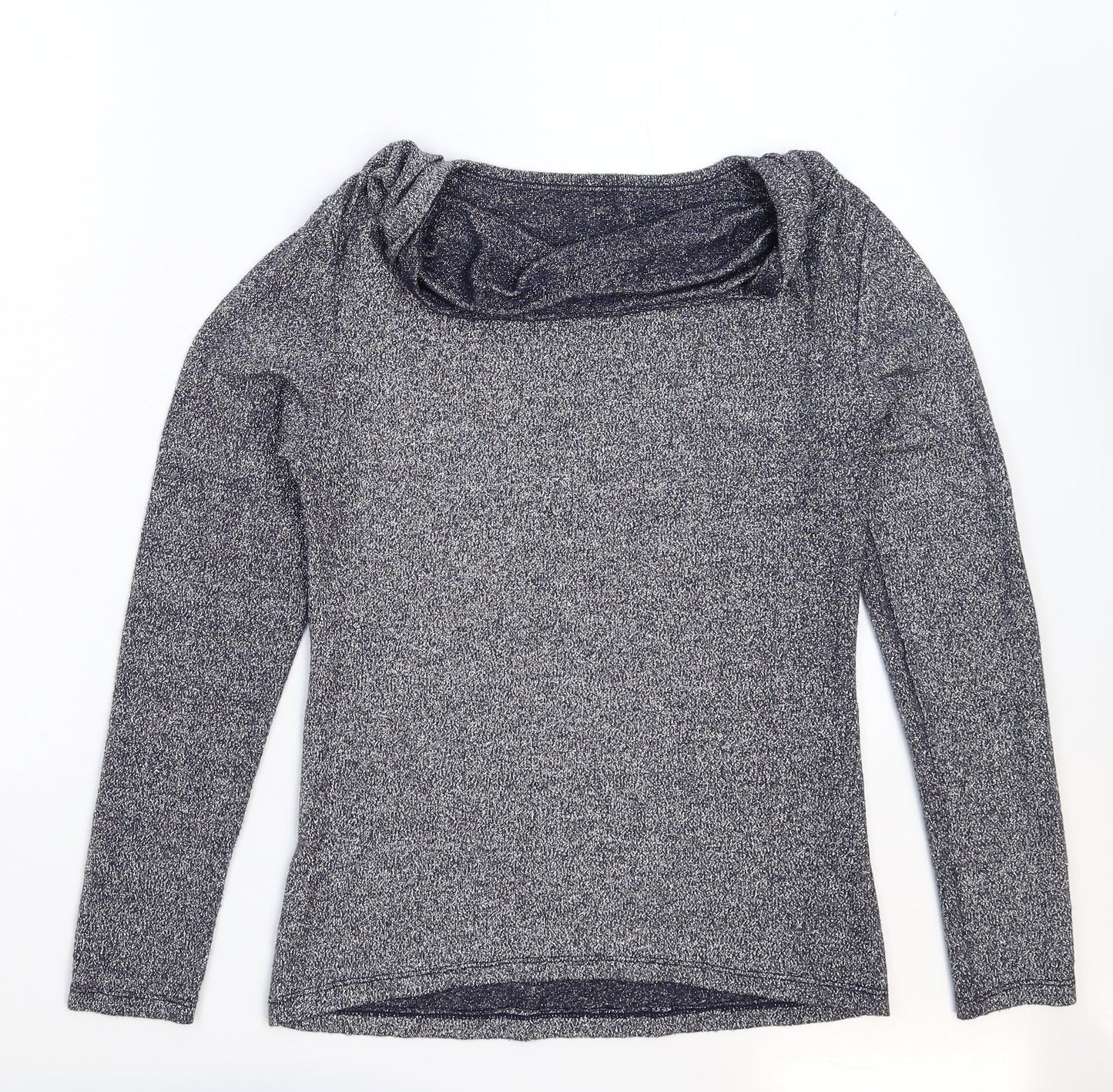 Preworn Womens Silver   Basic T-Shirt Size S