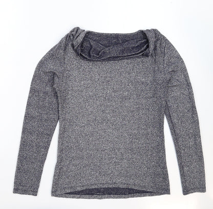 Preworn Womens Silver   Basic T-Shirt Size S