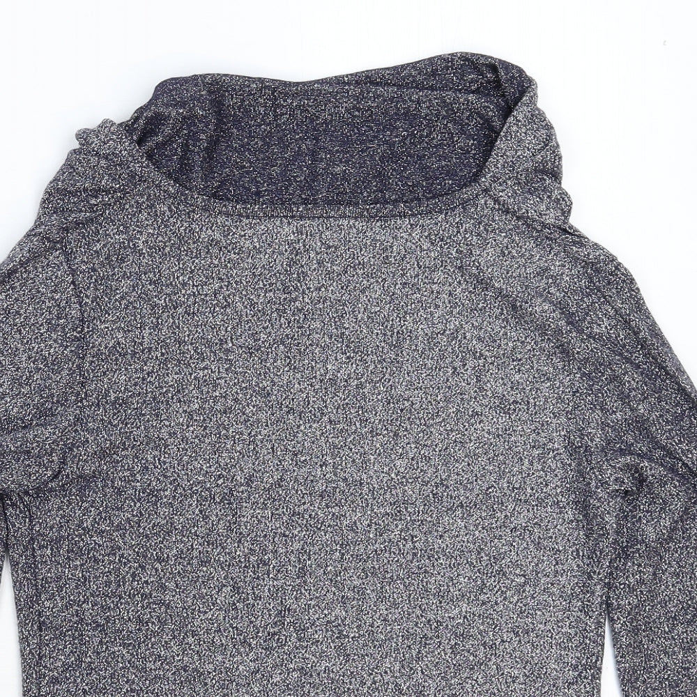 Preworn Womens Silver   Basic T-Shirt Size S