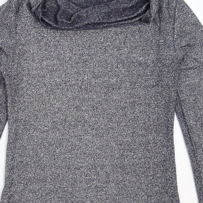 Preworn Womens Silver   Basic T-Shirt Size S