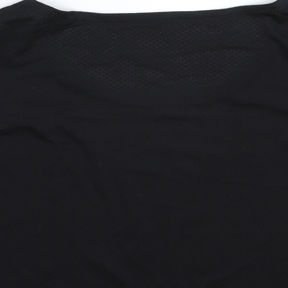 Preworn Womens Black   Cropped T-Shirt Size S