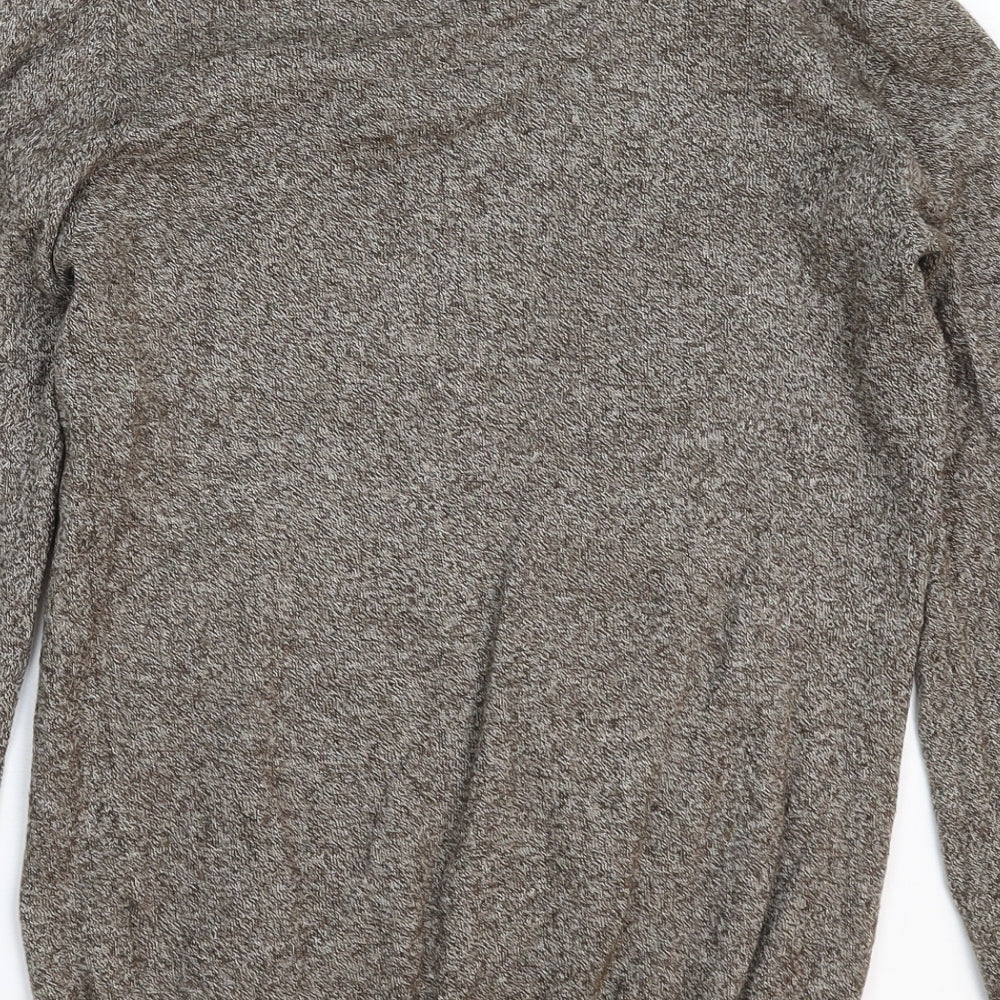 ASOS Womens Grey  Knit Pullover Jumper Size M