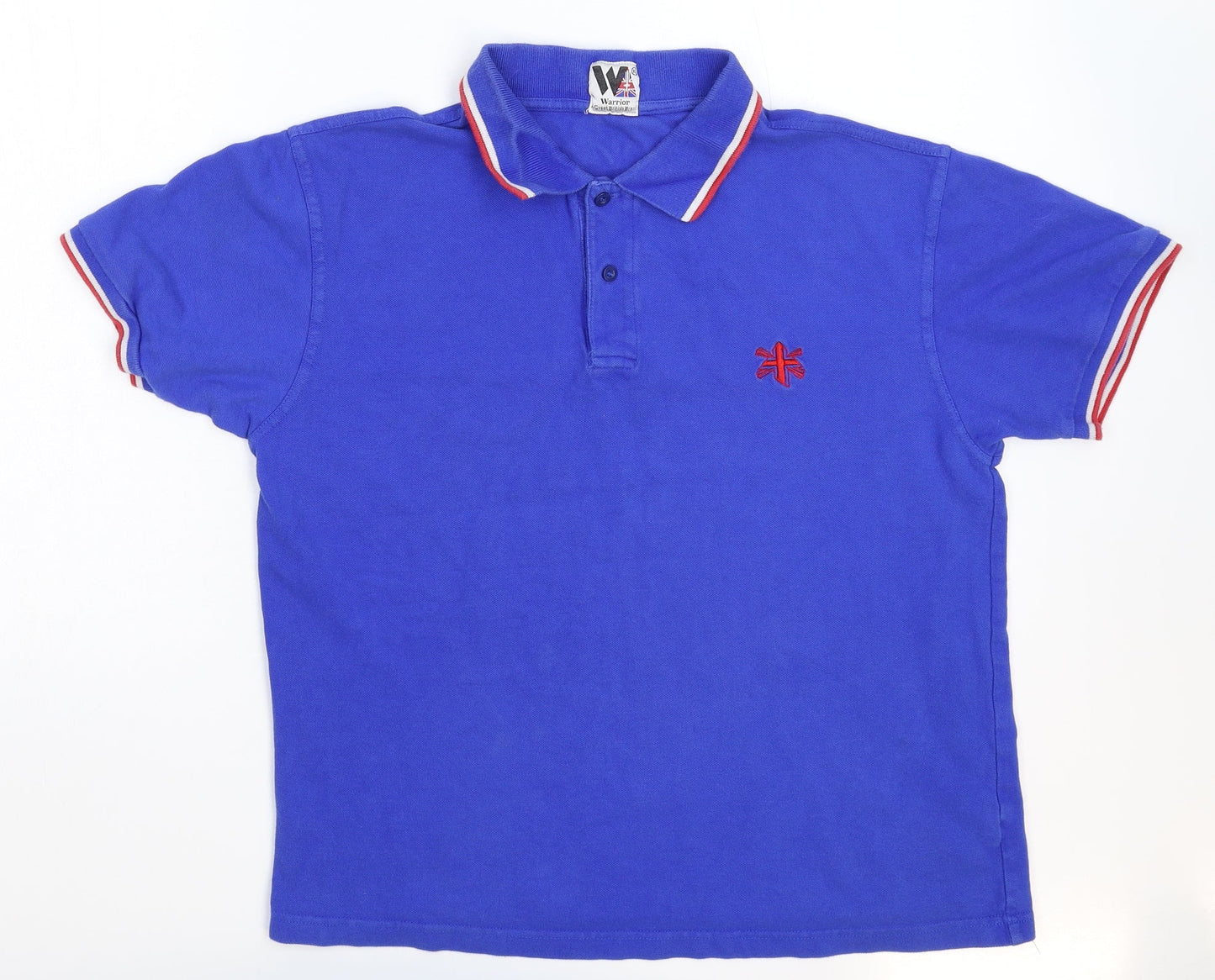 Warrior Boys Blue   Basic Polo Size XL