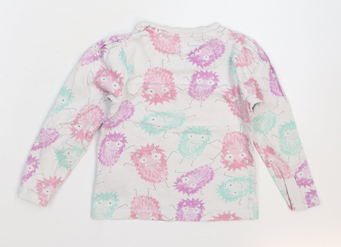 Very Girls White   Basic T-Shirt Size 4-5 Years