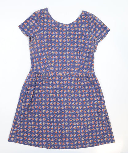 Next Womens Blue   Fit & Flare  Size 12