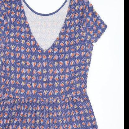 Next Womens Blue   Fit & Flare  Size 12