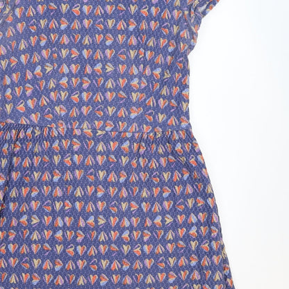 Next Womens Blue   Fit & Flare  Size 12