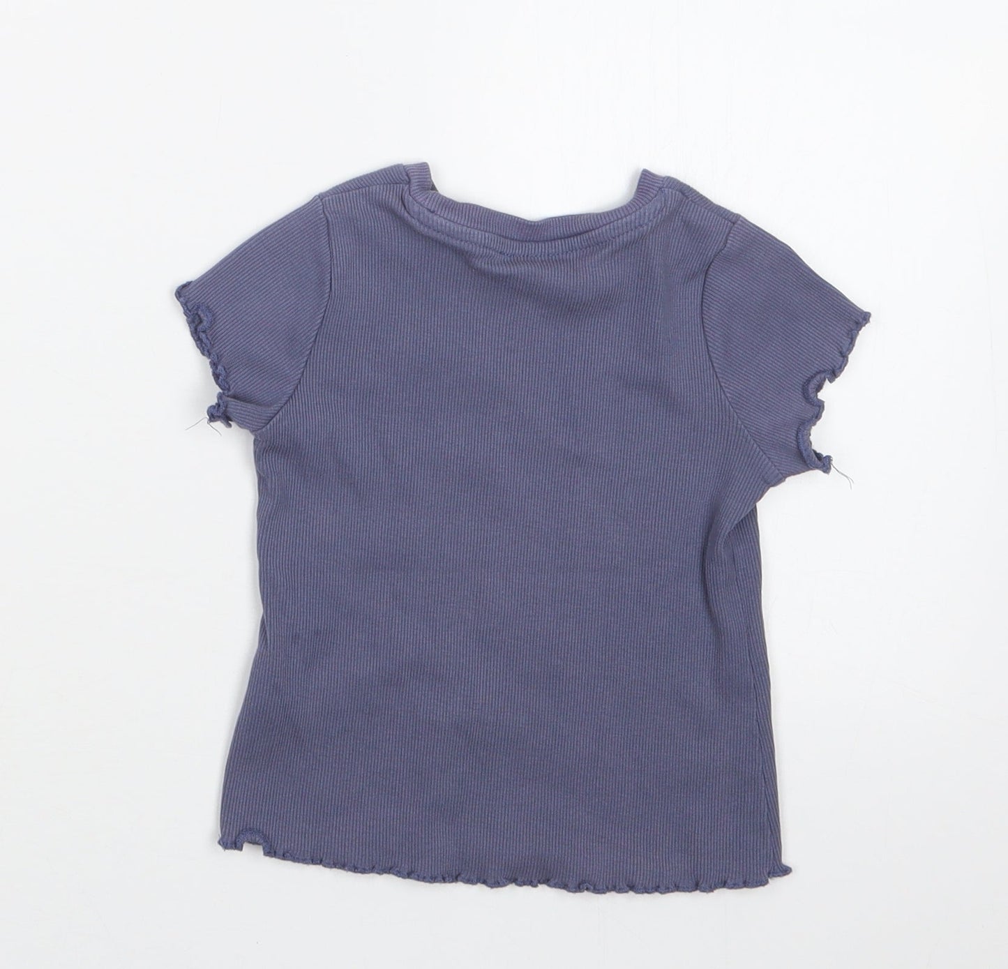 George Girls Purple   Basic T-Shirt Size 18-24 Months