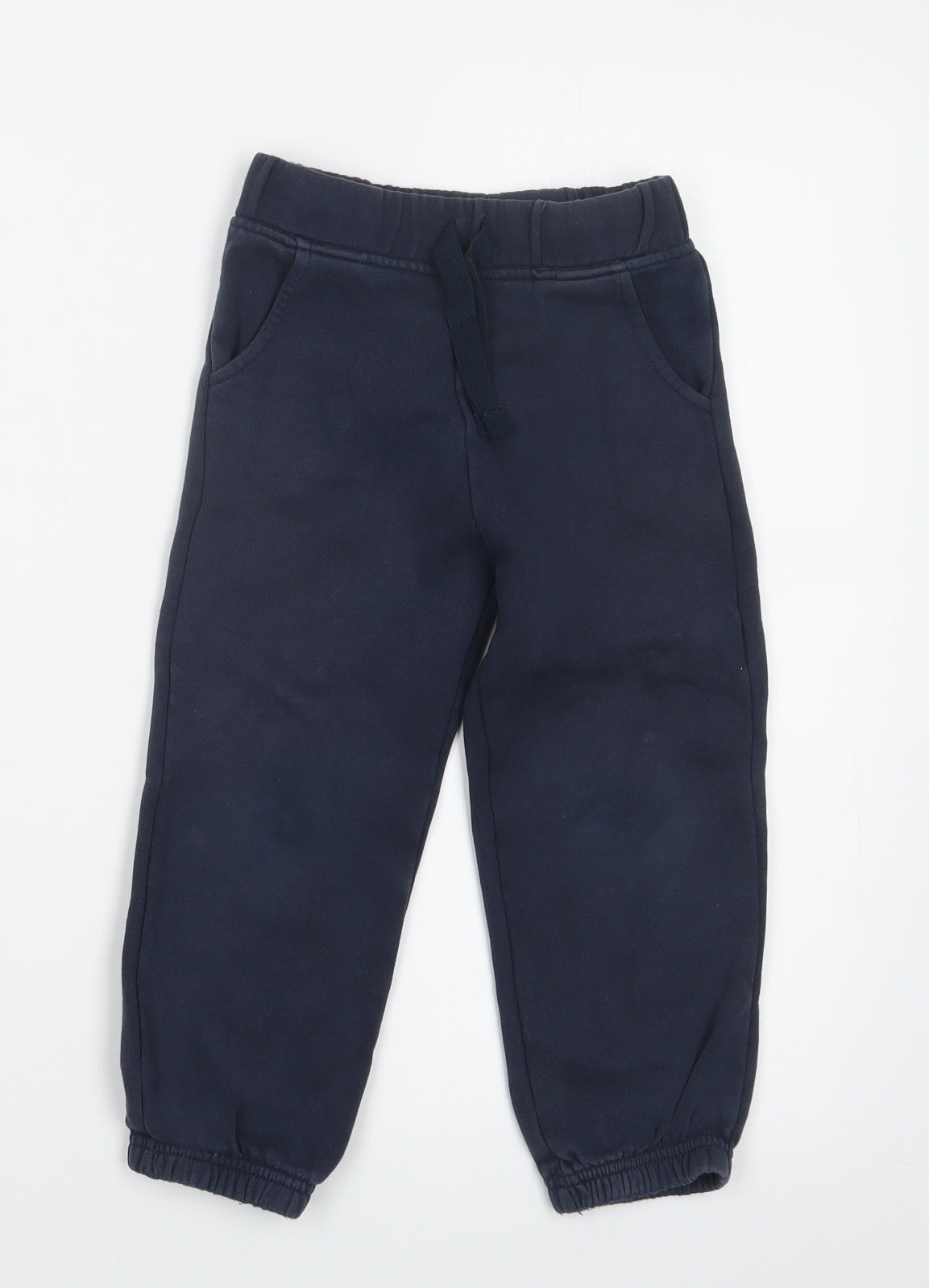 John Lewis Boys Blue   Jogger Trousers Size 3-4 Years